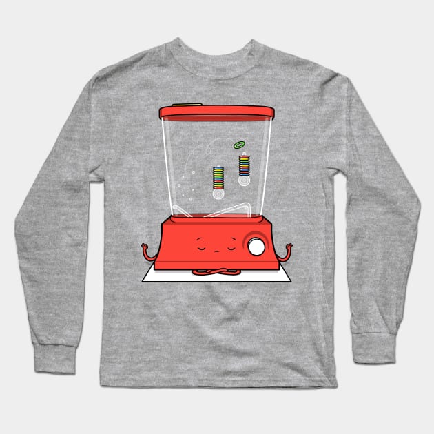 Meditoytion! Long Sleeve T-Shirt by Raffiti